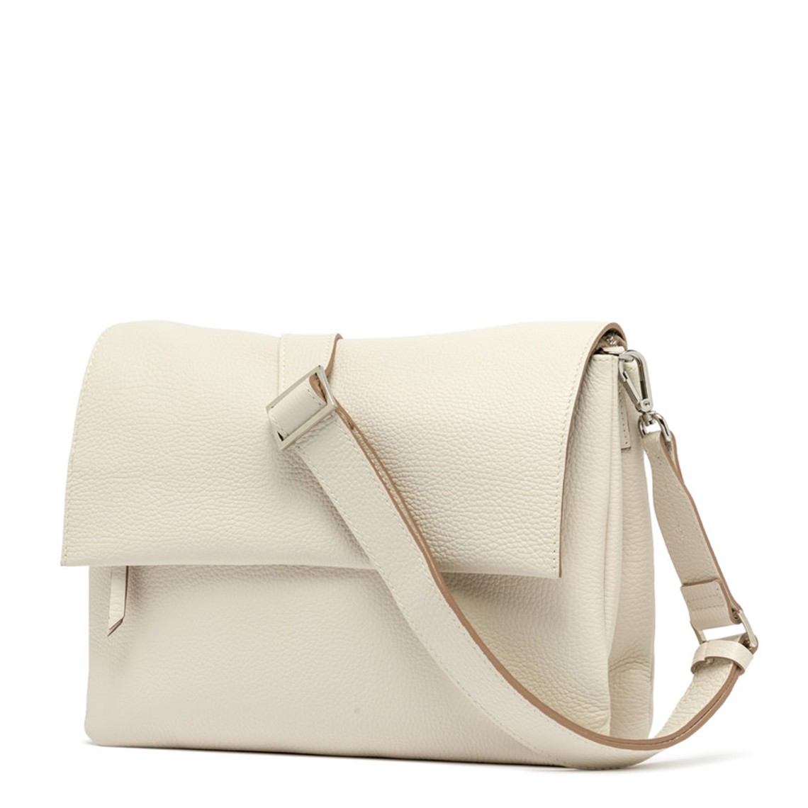Borsa in pelle martellata Three Gianni Chiarini