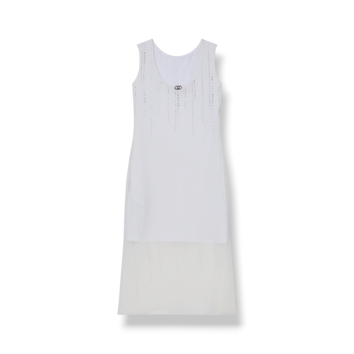 Abito Liu Jo kids in viscosa con strass