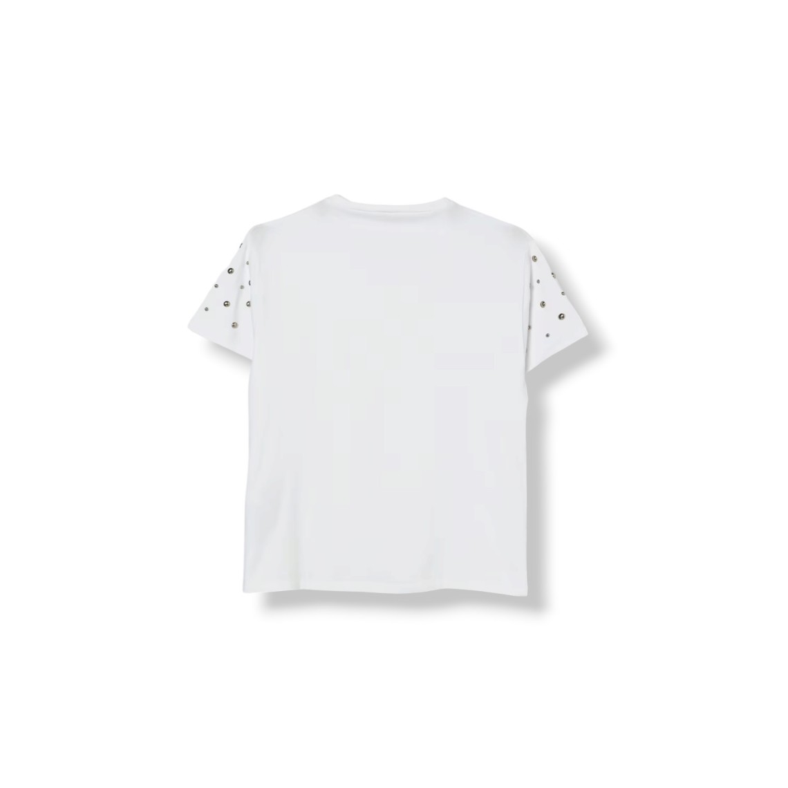 T-shirt in cotone con borchie Liu Jo Kids