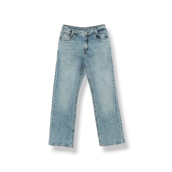 Jeans straight Liu Jo Kids in denim