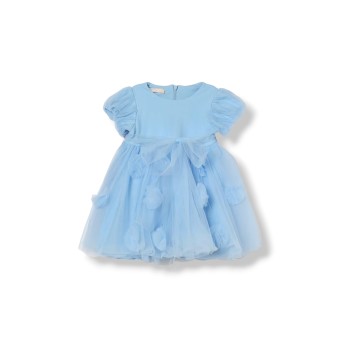 Abito in tulle con fiori Liu Jo Kids