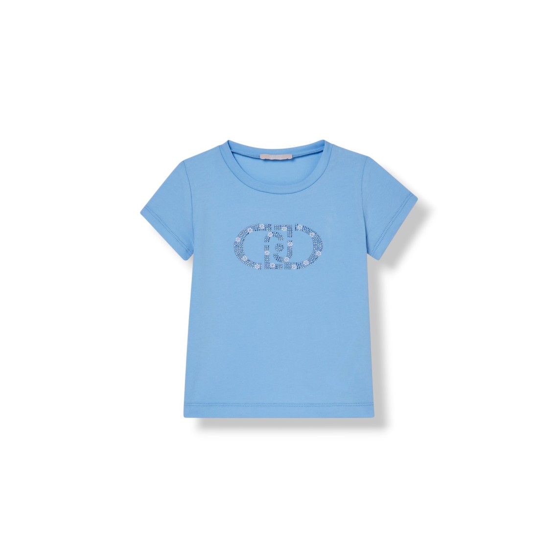 T-shirt con ricami gioiello Liu Jo Kids