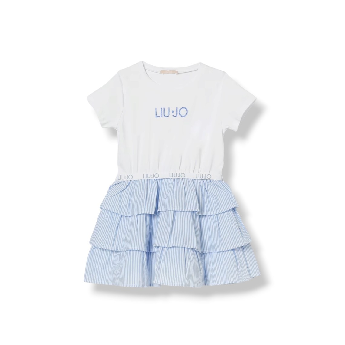 Abito Liu Jo Kids in cotone con logo