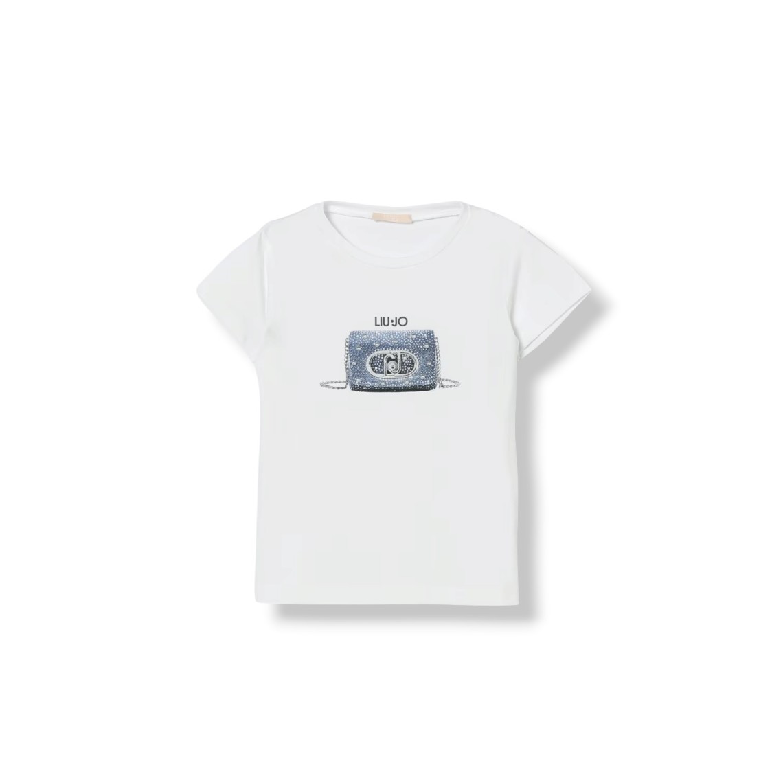 T-shirt in cotone con stampa Liu Jo Kids