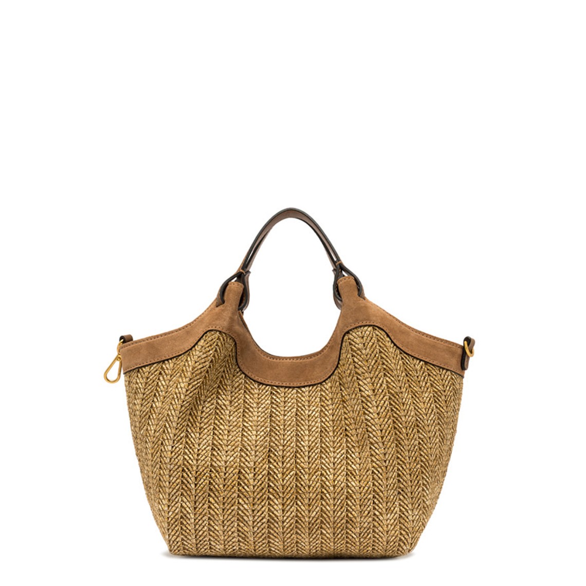 Borsa in paglia intrecciata Dua Gianni Chiarini
