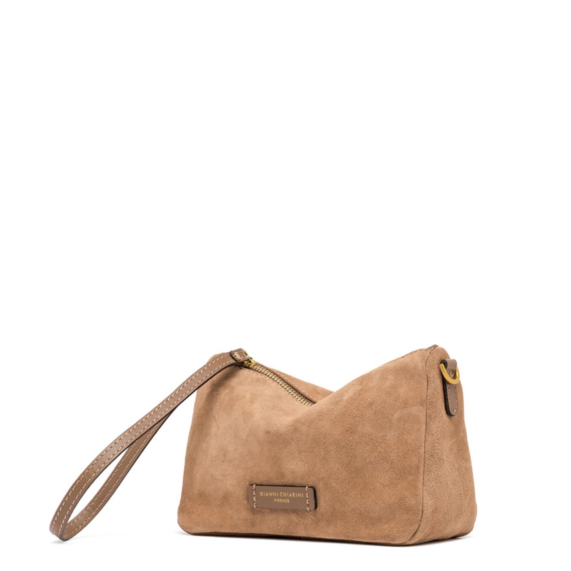 Borsa in pelle scamosciata Nora Pouch Gianni Chiarini