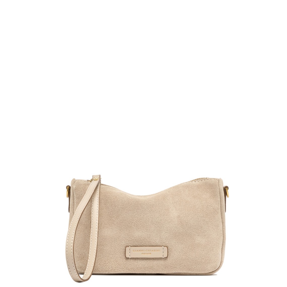 Borsa in pelle scamosciata Nora Pouch Gianni Chiarini