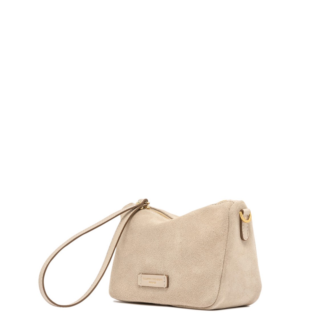 Borsa in pelle scamosciata Nora Pouch Gianni Chiarini