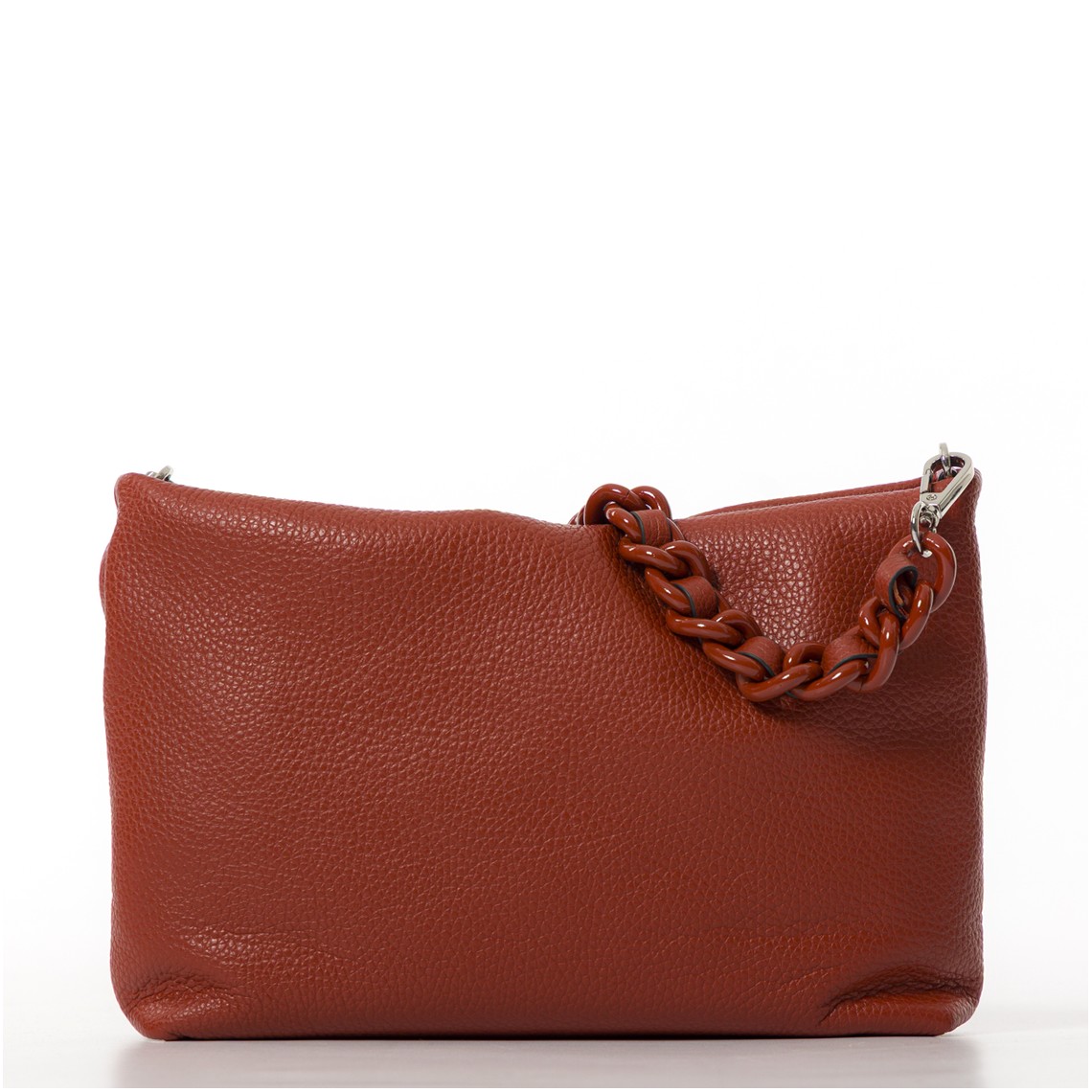 Pochette in pelle martellata Brenda Gianni Chiarini