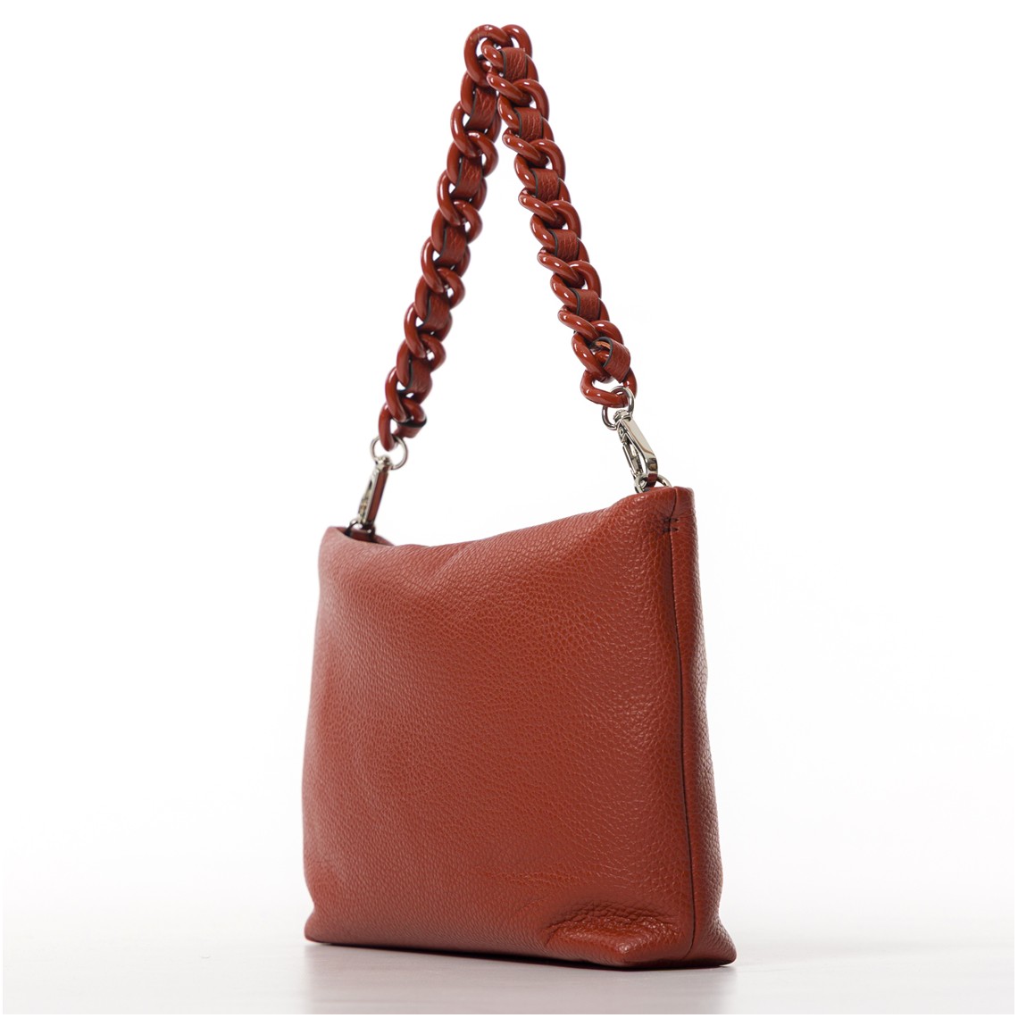 Pochette in pelle martellata Brenda Gianni Chiarini