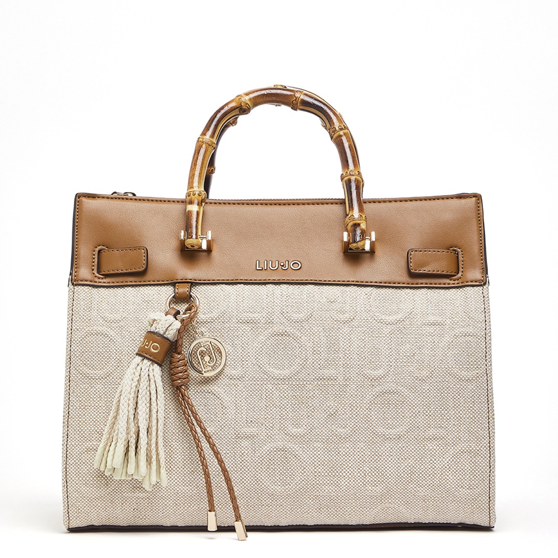 Borsa a mano con charms Liu Jo
