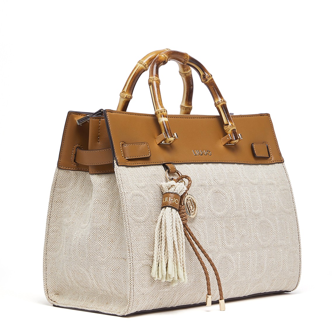 Borsa a mano con charms Liu Jo