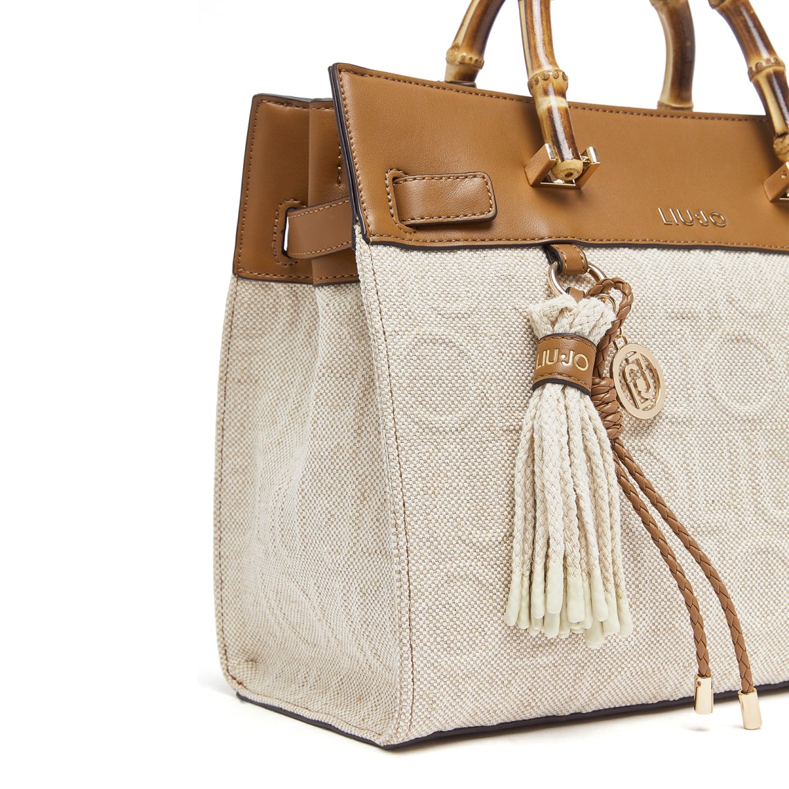 Borsa a mano con charms Liu Jo