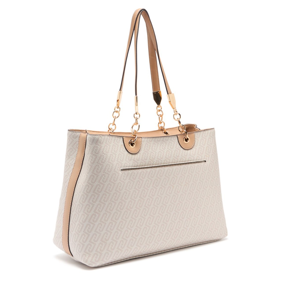 Borsa a spalla con logo monogram Liu Jo