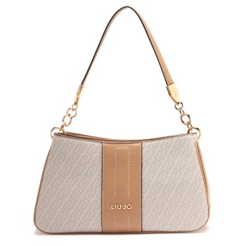 Borsa a spalla piccola con logo monogram Liu Jo