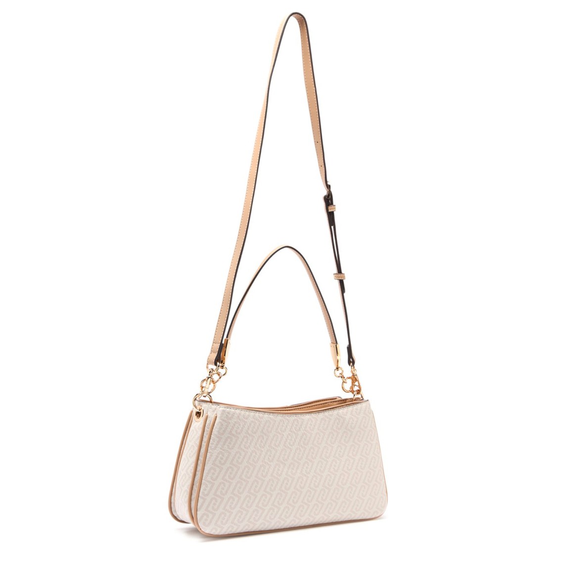 Borsa a spalla piccola con logo monogram Liu Jo