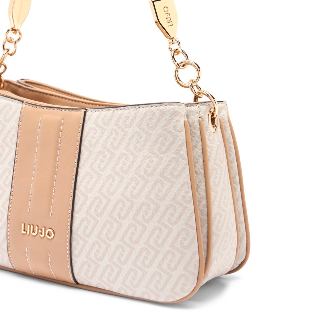 Borsa a spalla piccola con logo monogram Liu Jo