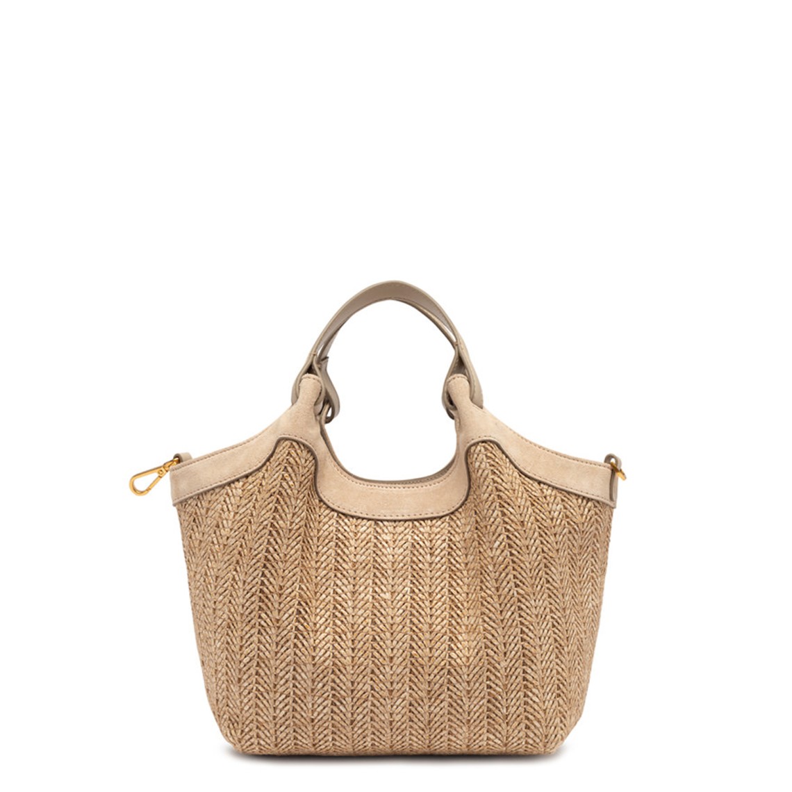 Borsa in paglia intrecciata Dua Gianni Chiarini