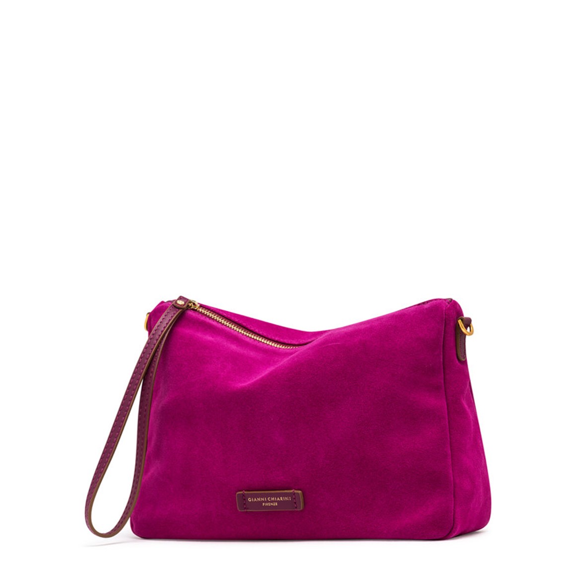 Borsa in pelle scamosciata Nora Pouch Gianni Chiarini