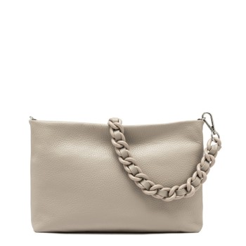 Pochette in pelle martellata Brenda Gianni Chiarini