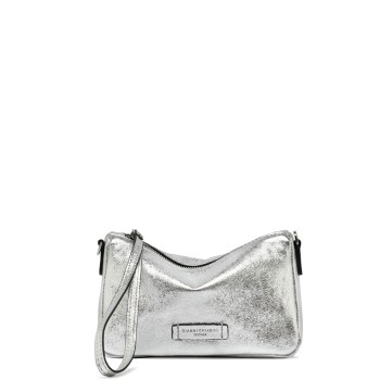 Borsa in suede laminato Nora Pouch Gianni Chiarini
