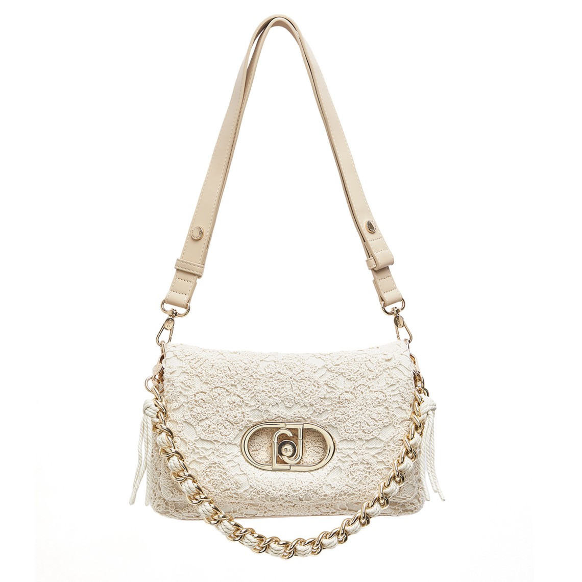 Borsa media LaPuffy Liu Jo in pizzo crochet