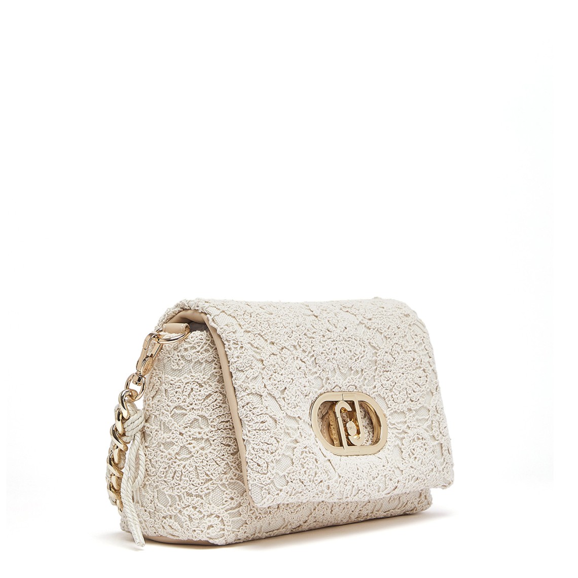 Borsa media LaPuffy Liu Jo in pizzo crochet