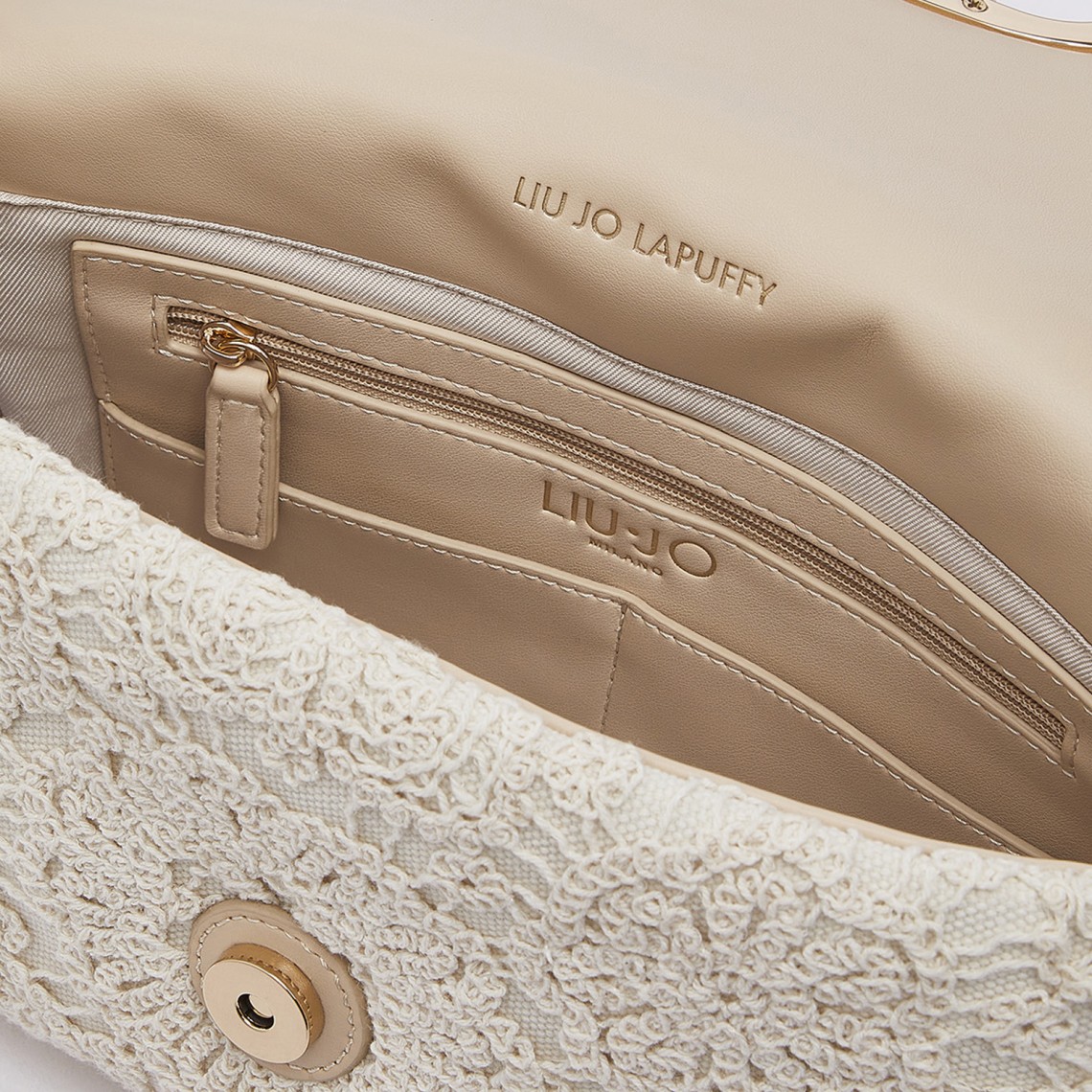 Borsa media LaPuffy Liu Jo in pizzo crochet