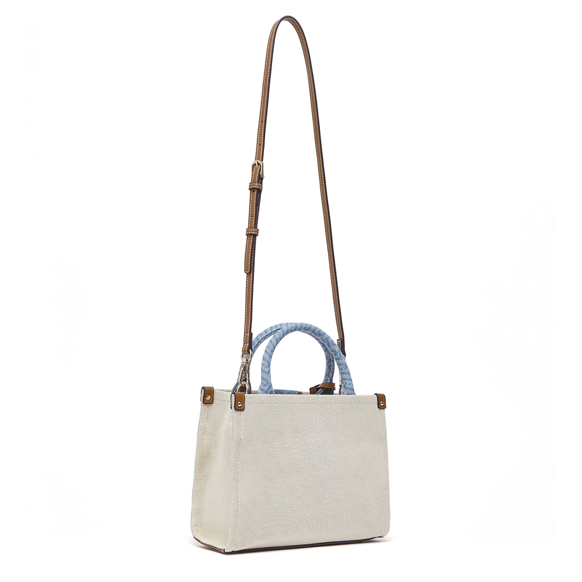 Borsa a mano con inserto jacquard Liu Jo