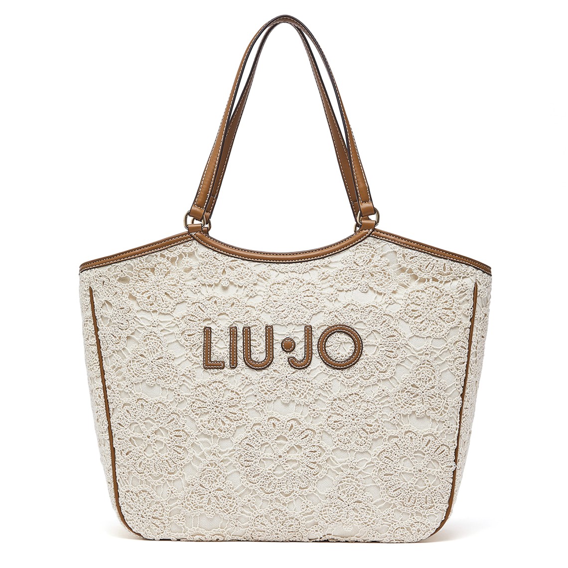 Borsa tote grande in pizzo Liu Jo