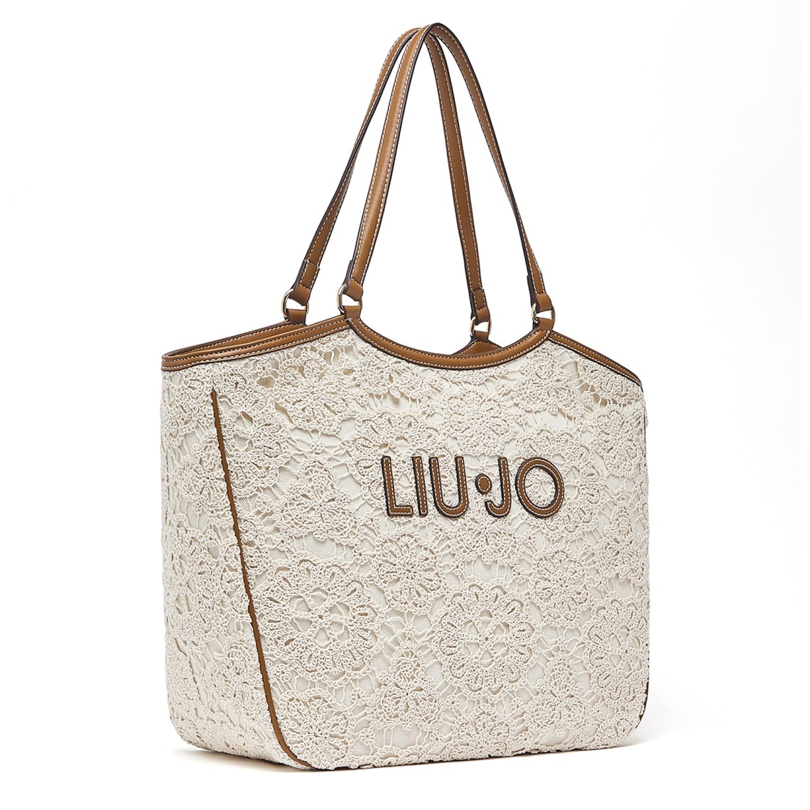 Borsa tote grande in pizzo Liu Jo
