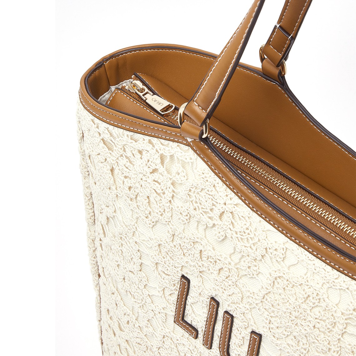 Borsa tote grande in pizzo Liu Jo