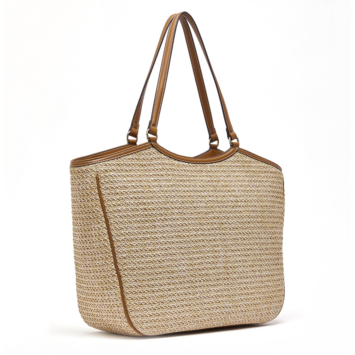 Borsa tote grande in rafia Liu Jo