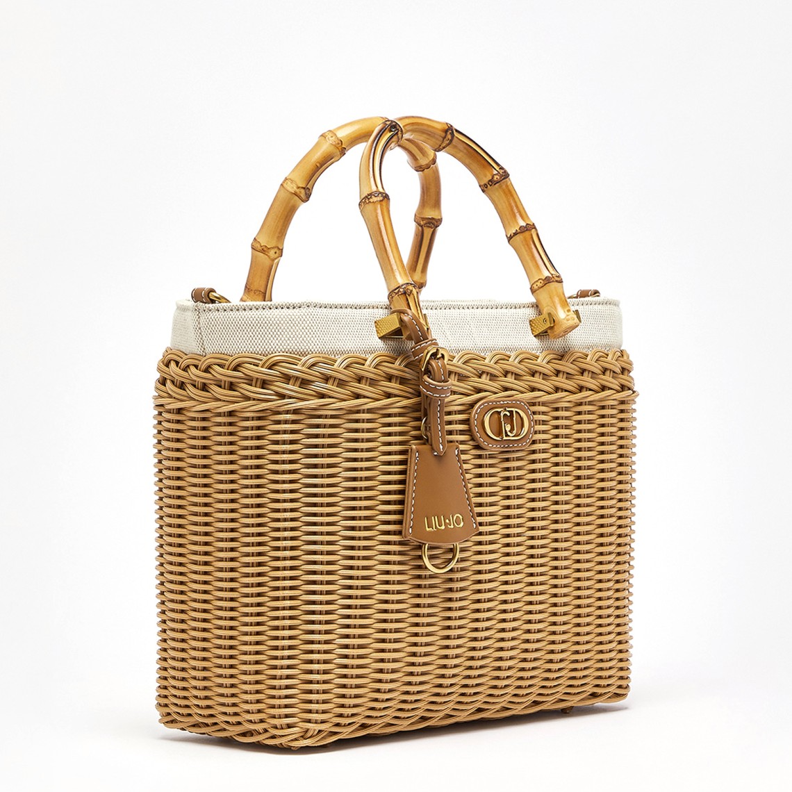 Borsa piccola in rafia Liu Jo