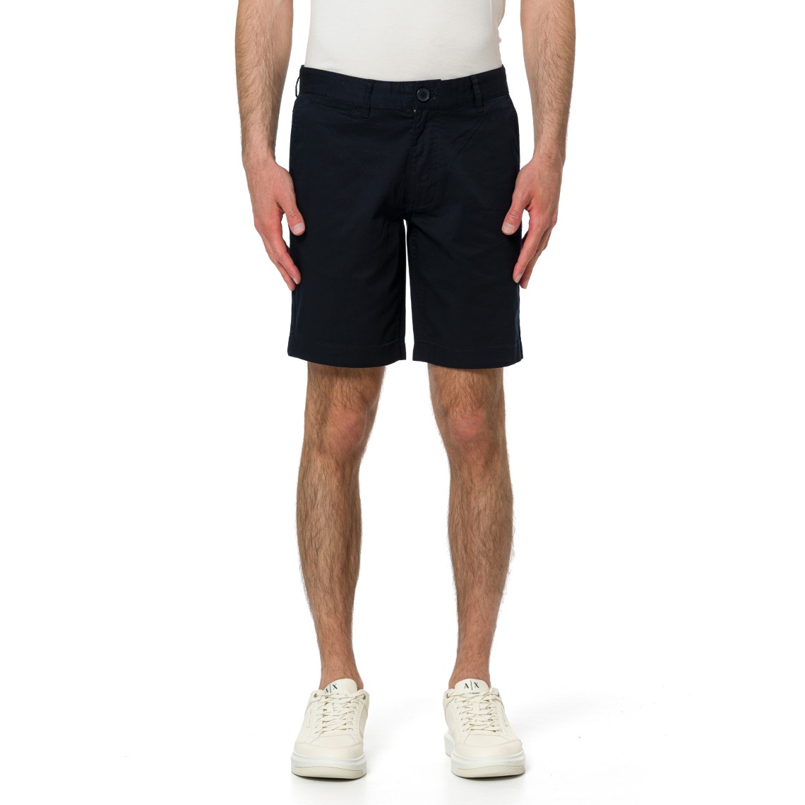 Bermuda in twill di cotone stretch Armani Exchange