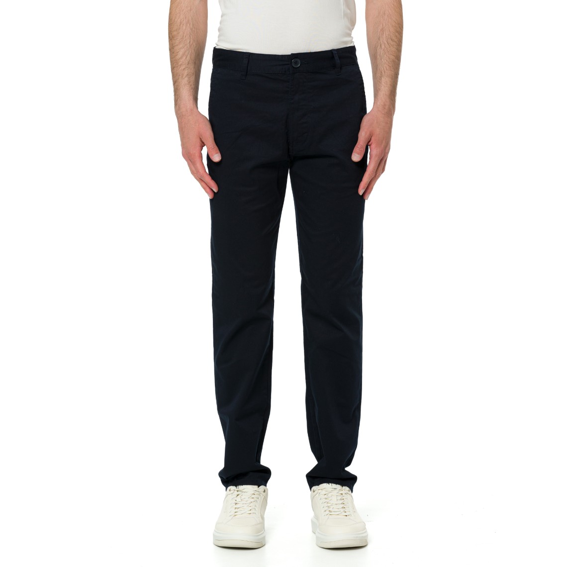 Pantaloni in twill di cotone stretch Armani Exchange