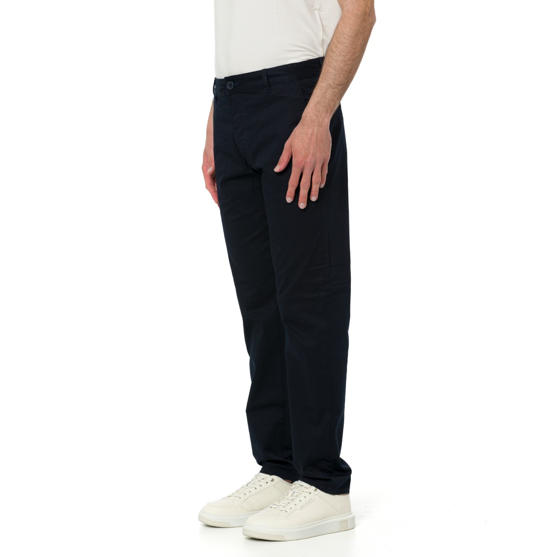 Pantaloni in twill di cotone stretch Armani Exchange