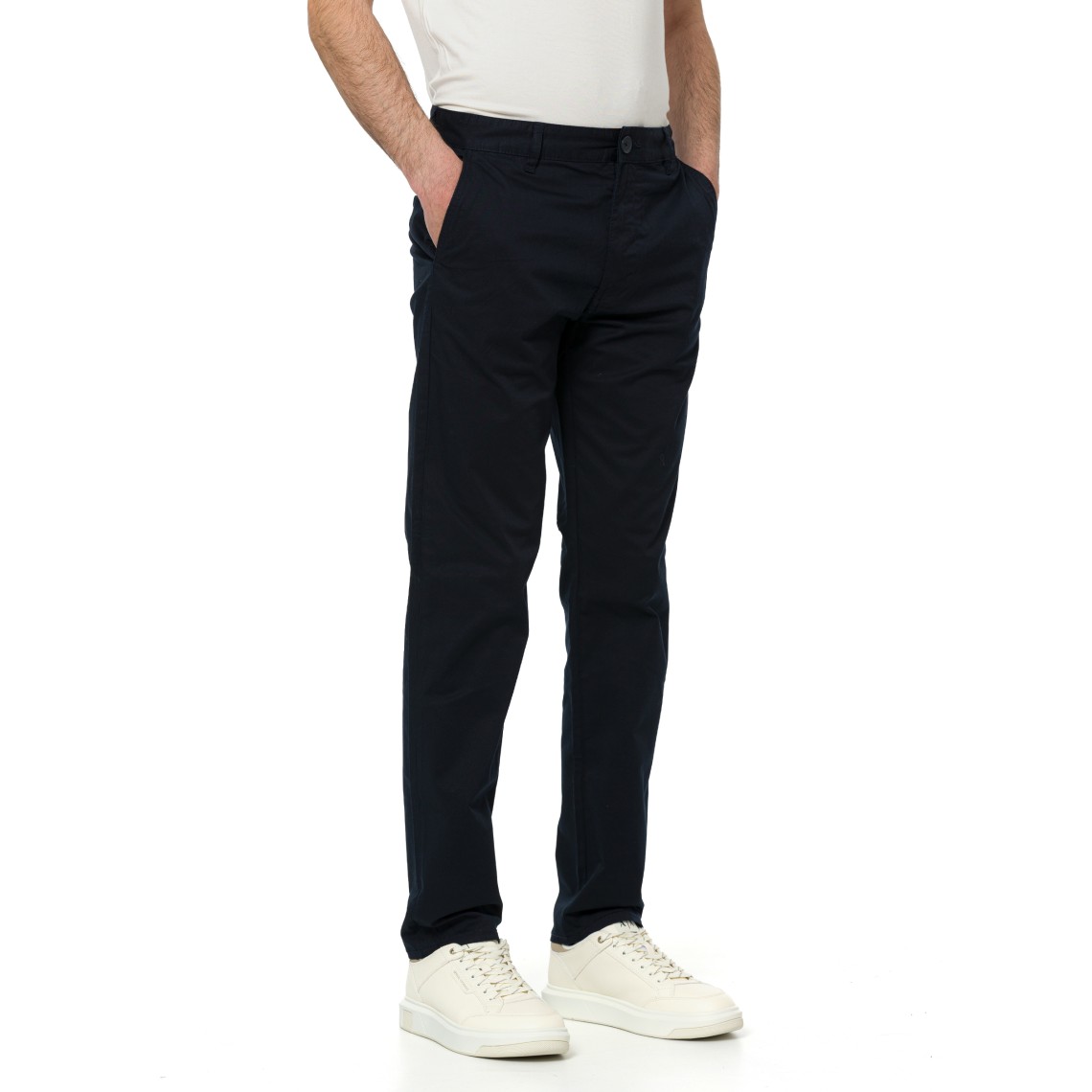 Pantaloni in twill di cotone stretch Armani Exchange