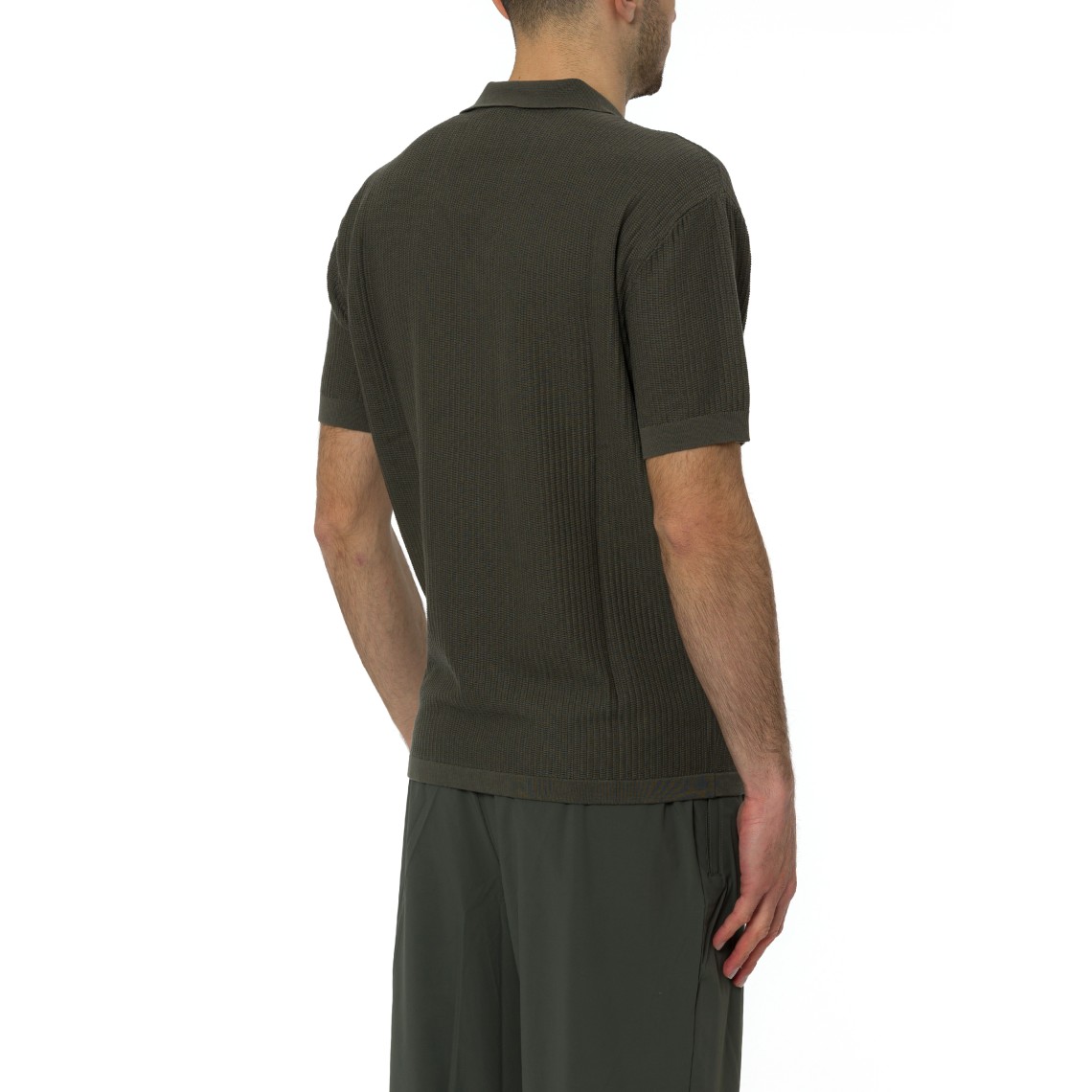 Polo in maglia con collo revers Armani Exchange