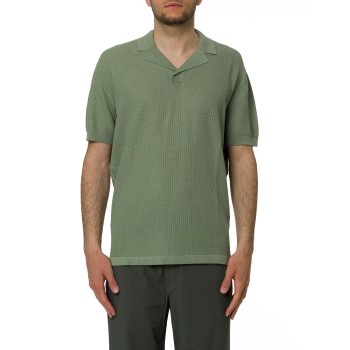 Polo in maglia con collo revers Armani Exchange