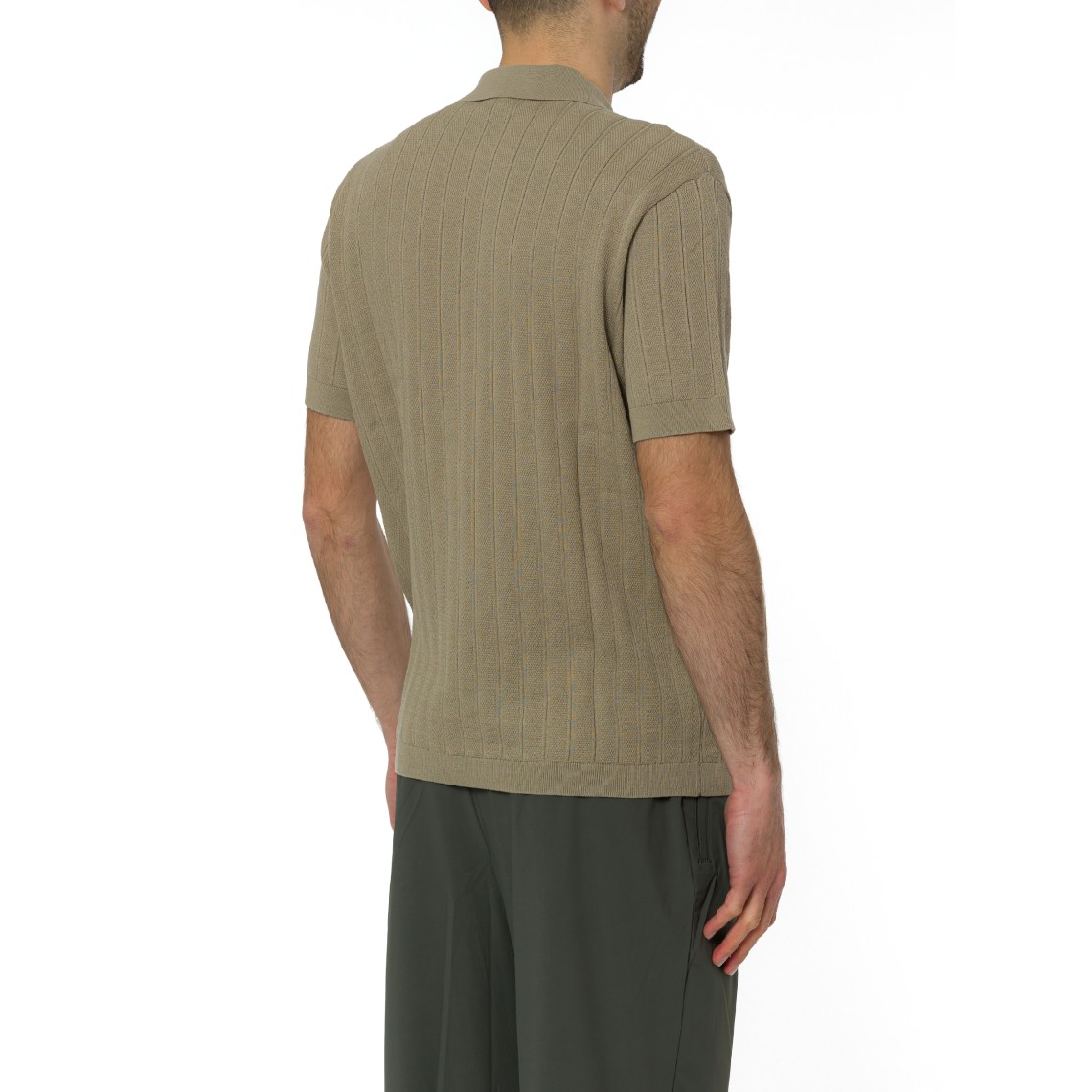Polo in maglia con zip Armani Exchange