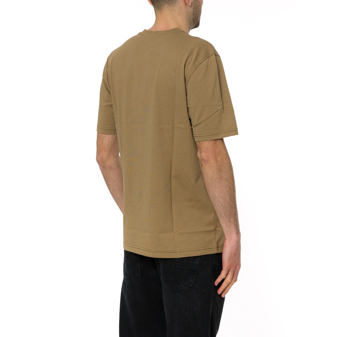 T-shirt con logo sbiadito Diesel