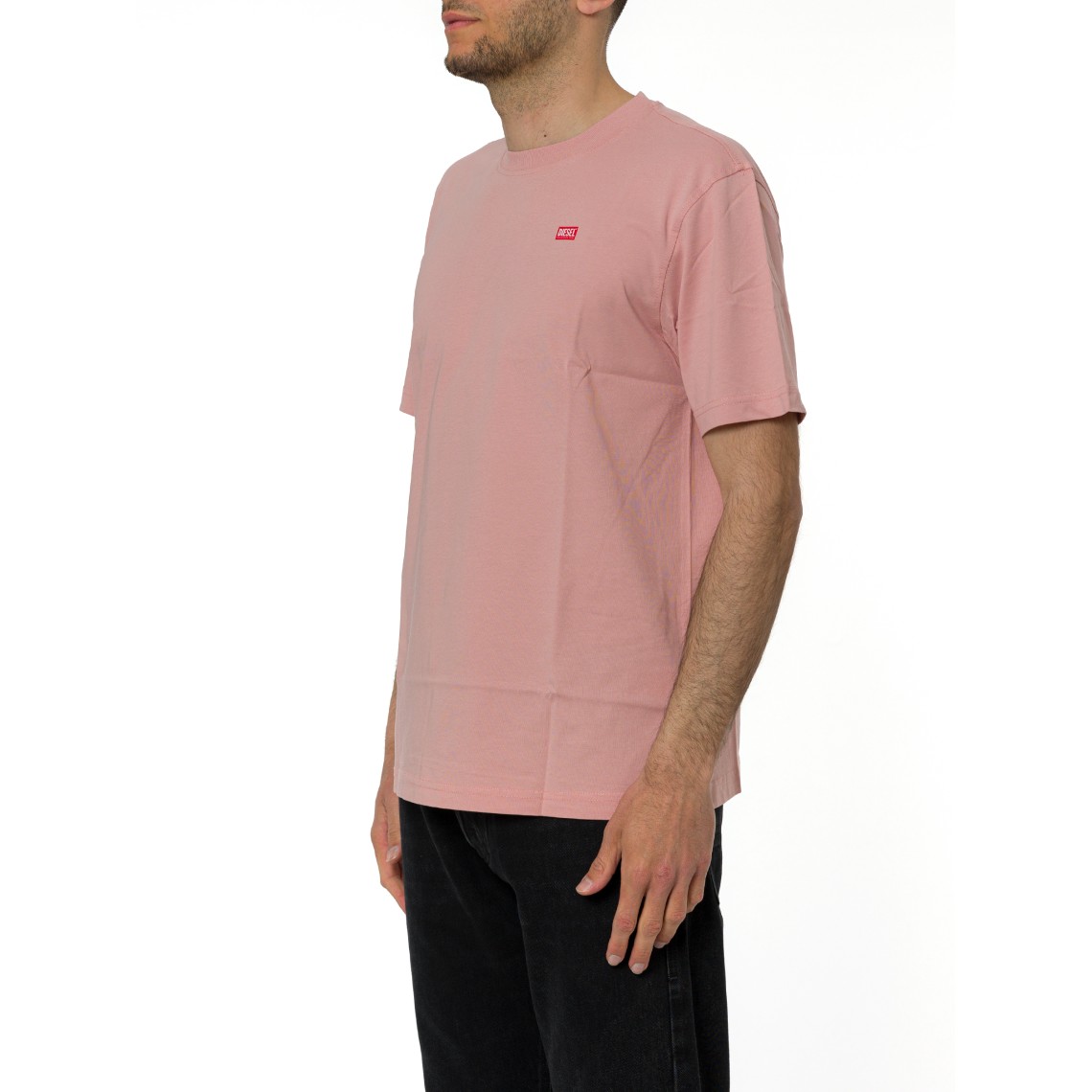 T-shirt con patch Diesel