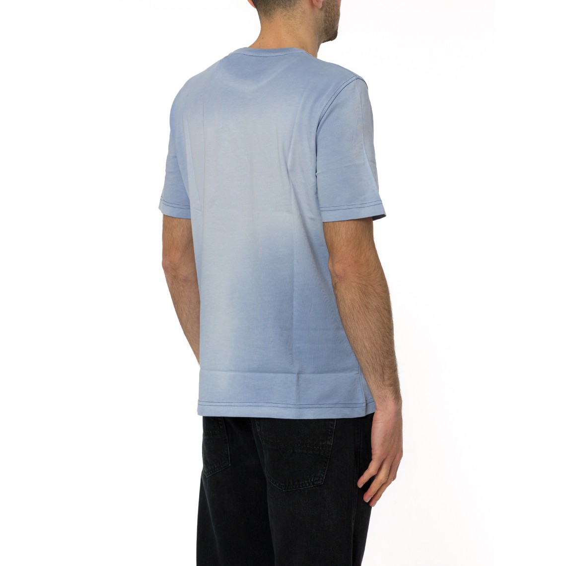 T-shirt Diesel con micro logo ricamato