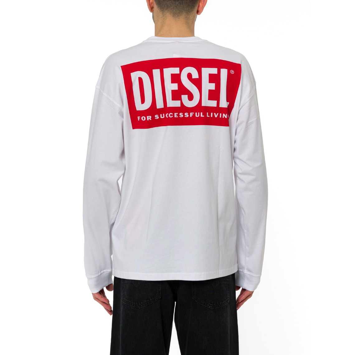 T-shirt a maniche lunghe Diesel