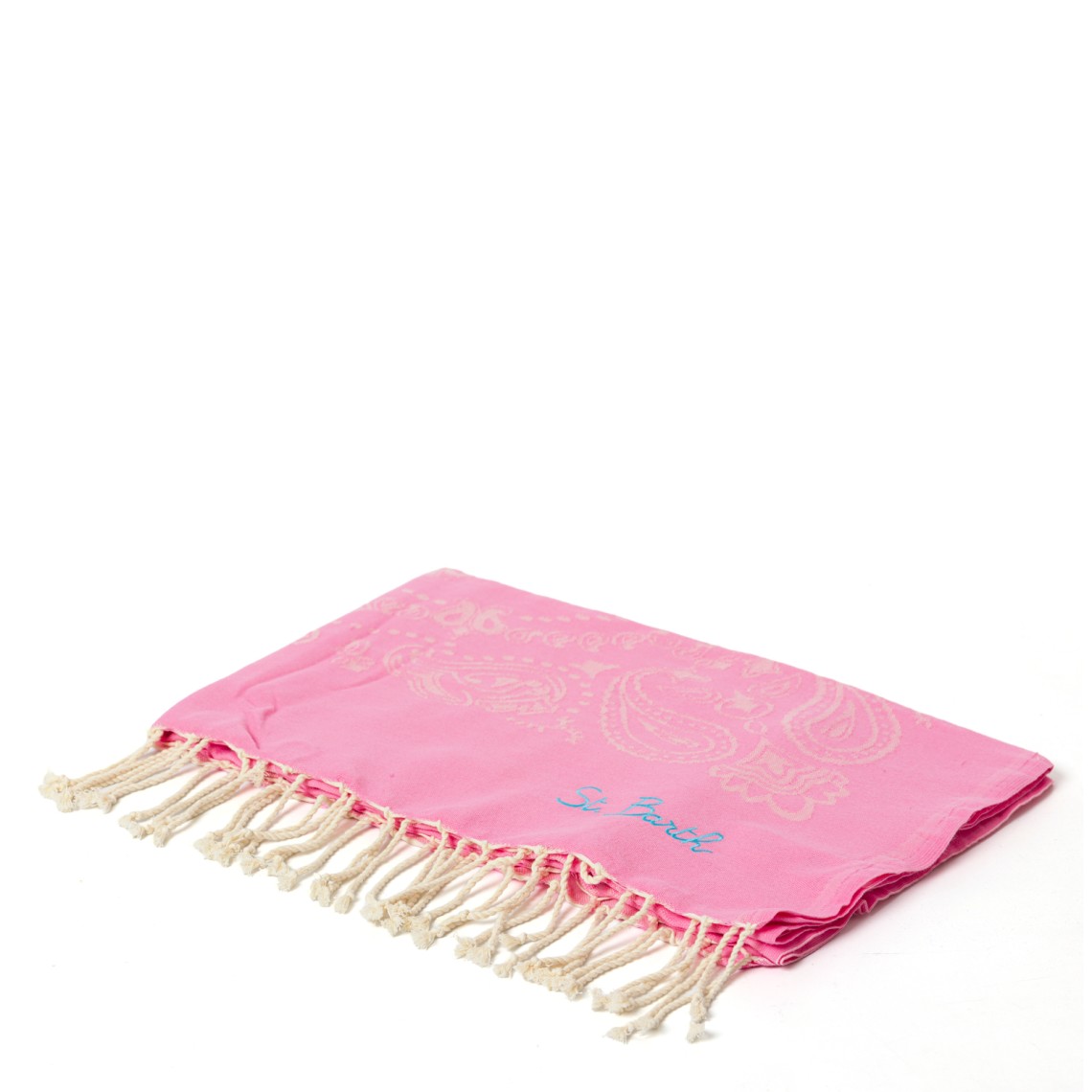 Telo mare Foutas in cotone jacquard Mc2 Saint Barth