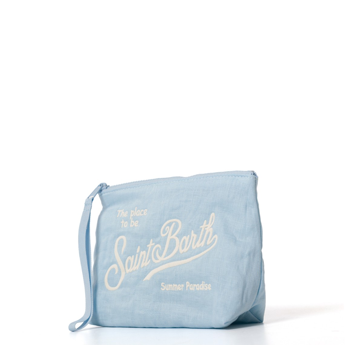 Pochette Aline soft in lino Mc2 Saint Barth