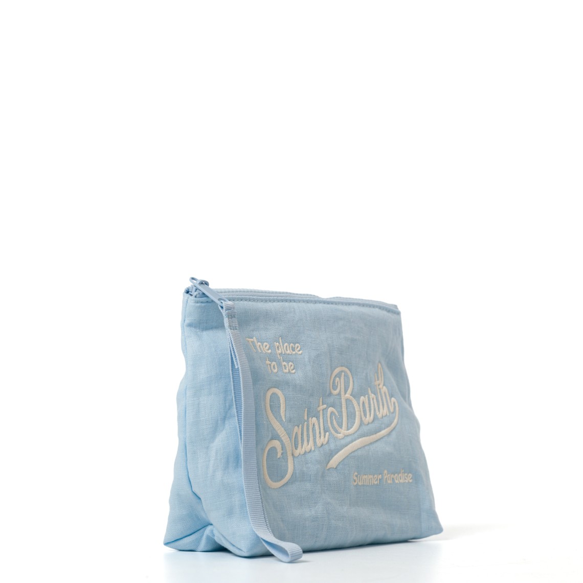 Pochette Aline soft in lino Mc2 Saint Barth