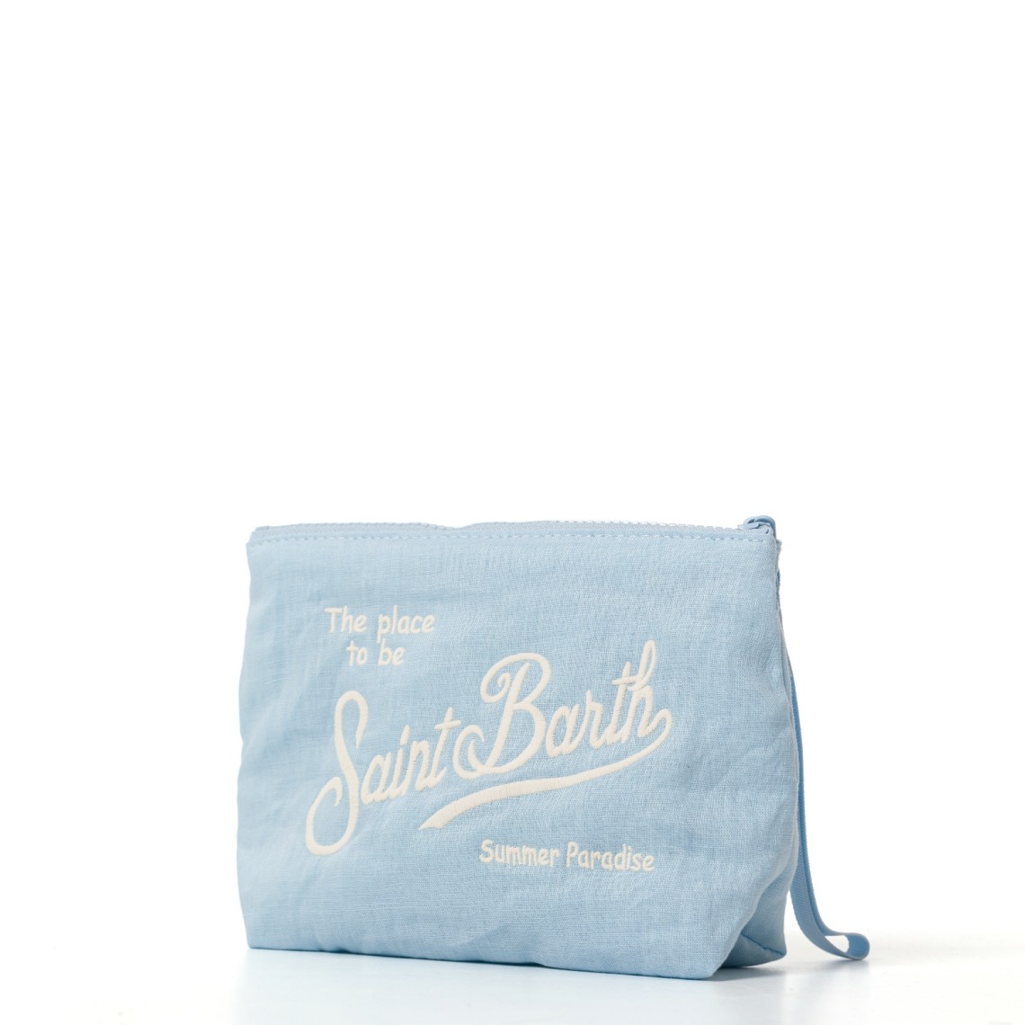 Pochette Aline soft in lino Mc2 Saint Barth
