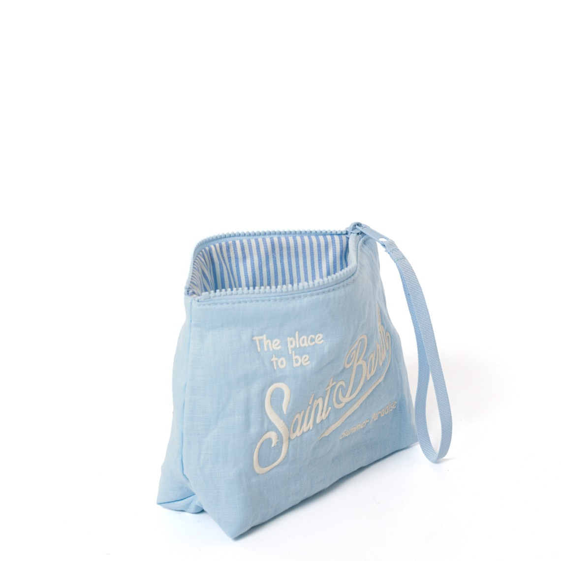 Pochette Aline soft in lino Mc2 Saint Barth